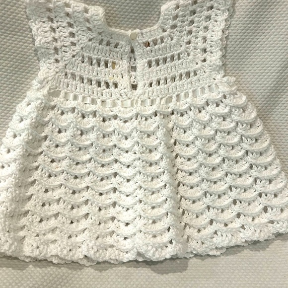 Handmade Crochet Baby Dress main image 1
